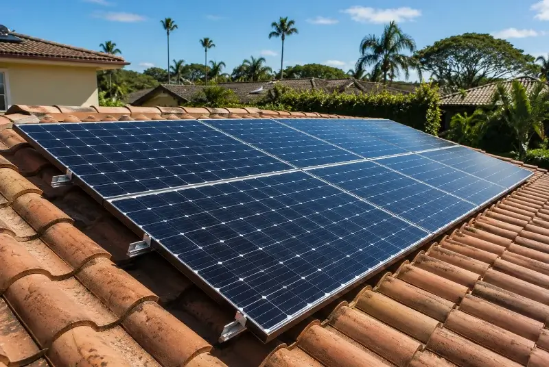 Installation de panneaux solaires à Pont-de-l'Isère